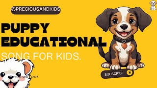 Puppy Party  Kids Song about Friendship amp Education [upl. by Sal]