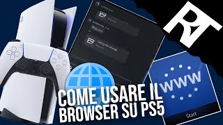 Come aprire il browser internet su PS5  navigatore internet PS5 [upl. by Artur]