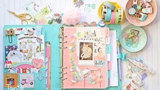 Kikki K A5 Planner Set Up [upl. by Crow]