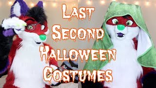 LAST MINUTE FURRY HALLOWEEN COSTUME IDEAS 2 [upl. by Silvers650]