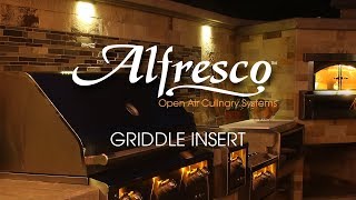 Alfresco Grills  Griddle Insert [upl. by Araz826]