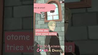 indie dev tries voice acting  The Villainess Cooks a Dress otome dressupgames otomegame isekai [upl. by Maguire]