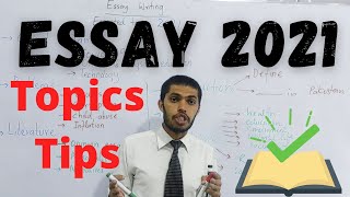 Essay Guess 2023  Important Essay topics for 2023 Exam [upl. by Recor]