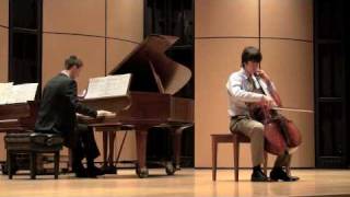 Melodie for Cello and Piano No 1 Op 20 by Alexander Glazunov [upl. by Ailegna]