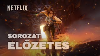 Tomb Raider Lara Croft legendája  szinkronos előzetes  Netflix sorozat [upl. by Voletta672]