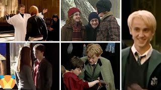 Funny Moments Behind Harry Potter Movies [upl. by Inirt]