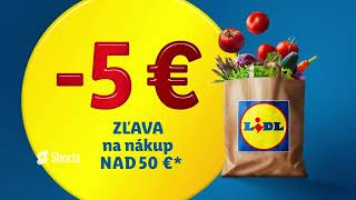 🔥 Extra ZĽAVA 5 € na nákup v sobotu 318 s Lidl Plus ❗😍 Lidl Slovensko [upl. by Enymsaj]