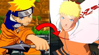 Evolution of Naruto Games 20032024 [upl. by Anasus]