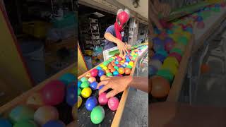 100 billiard balls and a rain gutter galtmarblerun asmr [upl. by Mena163]