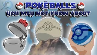 Pokéballs That Arent in the Pokémon Video Games [upl. by Iams]