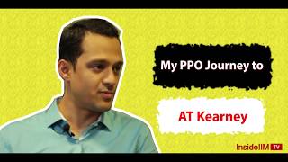 How To Get A PPO From AT Kearney  IIM Lucknow Student Suyash Somani [upl. by Lombardi]