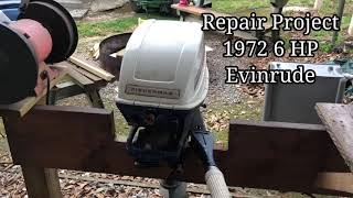 Repair Project 1972 6 HP Evinrude Spark Issued How to Test Wiring amp Coils Vintage Outboards [upl. by Babcock]