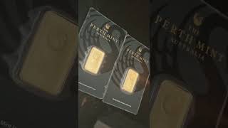 Latest pickups Perth Mint 10g gold bars bullion gold stacking perthmint [upl. by Aihselat]