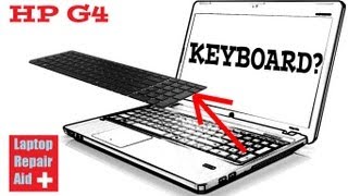 HP G4 how to remove a keyboard [upl. by Naeruat]