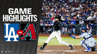 Dodgers vs Dbacks Game Highlights 9124  MLB Highlights [upl. by Mossberg]