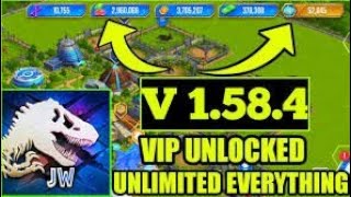 Jurassic World The Game Mod Apk Versi 1584 [upl. by Mccallum]