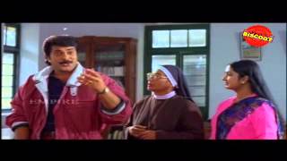 No 1 Snehatheeram Bangalore North Malayalam Movie Comedy Scene mammotty and kalpana [upl. by Ursa]