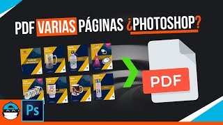 ⚠️Cómo GUARDAR PDF en Photoshop de VARIAS PÁGINAS EL MÉTODO MÁS USADO [upl. by Lindahl]