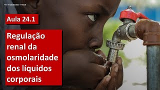 Videoaula 241 Regulação renal da osmolaridade dos líquidos corporais [upl. by Anella]