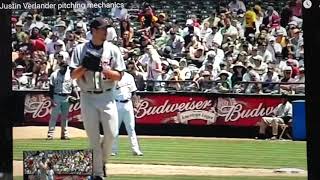 Justin Verlander pitching delivery [upl. by Ehr]