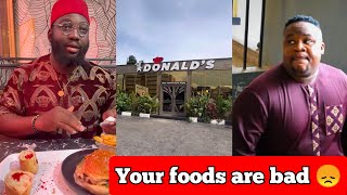 Cubana chief priest in trouble after opeyemi criticized his restaurant foods [upl. by Spike768]