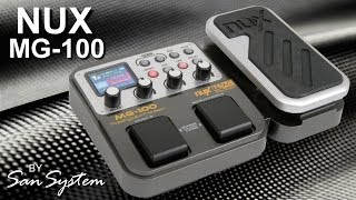 NUX MG100  Multi effects Processor [upl. by Okim]