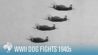 WWII Dog Fights Breathtaking Battles in the Sky  War Archives [upl. by Labina689]