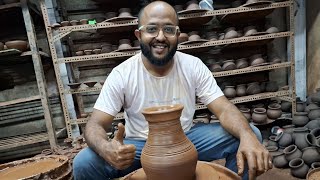 Traditional PotteryMitti ke bartanAKPOTTERY pottery youtubevideo trending clay [upl. by Aneeram]