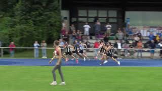 100m Finale Männer  Bayerische Meisterschaften 2024 [upl. by Yeliac]