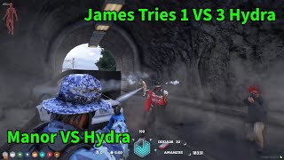 James Malding POV VS Hydra in Ammo Crate Event  NoPixel 40 GTA RP [upl. by Armond]