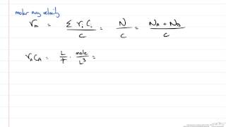 Deriving Molar Flux Equations [upl. by Aynav383]