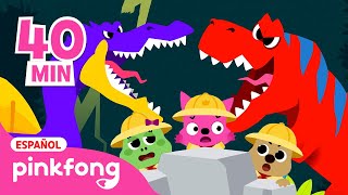 🦖TODOS los Cuentos y Canciones de Dinosaurios para Niños  Pinkfong en español [upl. by Adnilim526]