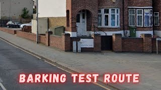 Barking Driving Test RouteBarking Test Roundabouts [upl. by Audra58]