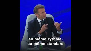 quotLIntelligence Artificielle  Une vision Européennequot  Emmanuel Macron  Président de la République [upl. by Brandt]