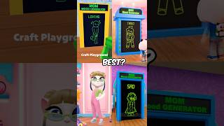 Mom Mood Generator 🤣 Animation MEME shorts funny memes mytalkingtom [upl. by Maillil]