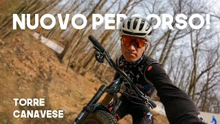 NUOVO PERCORSO 😱  prova gara XCO Torre Canavese 2K24 [upl. by Ahterahs]