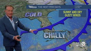 WPTV First Alert Weather Forecast for Evening of Tuesday Nov 19 2024 [upl. by Yecies]