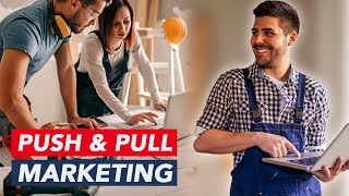 ANLEITUNG Push amp Pull Marketing für SOCIAL MEDIA RICHTIG nutzen [upl. by Suryc970]