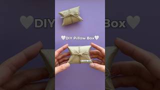 DIY Pillow Box🤍 [upl. by Kendell]