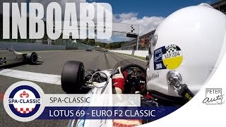 Vintage Lotus 69 Formula 2 amazing sound at SpaFrancorchamps [upl. by Eenerb]