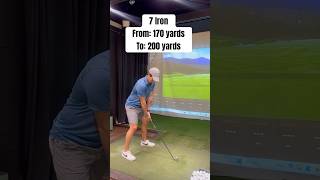 This is what I did to increase distance on my irons⛳️ golf golftechnique golfskill golflife [upl. by Wehner]