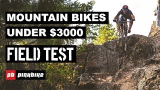 3 Affordable Full Suspension Mountain Bikes Tested  2019 Pinkbike Field Test [upl. by Osnola]