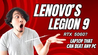 LENOVOS LEGION 9 THE ULTIMATE GAMING LAPTOP 😍🔥 lenovo laptop gaming [upl. by Pierce]