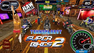 Super Bike 2 Raw Thrills  Full PlayThrough 19 tracks TEKNOPARROT [upl. by Nayrbo237]