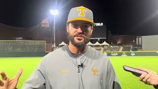 Tennessee Baseball HC Tony Vitello Press Conference – Vanderbilt Game One [upl. by Zampino]