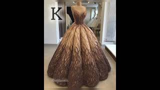 Wow😱😱 beautiful princess gown 😍short trending dress [upl. by Eugenides]