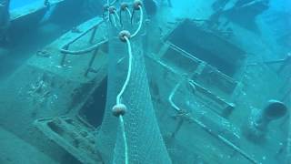 UNKNOWN SHIPWRECK ABOUT 40 METERS DEEP OLD YACHT UNDIVED  by METAMORPHICWONDERS [upl. by Esille]