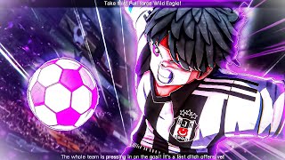 Beşiktaş vs Galatasaray Having a Derby  Captain Tsubasa [upl. by Genovera]