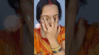 Trying Madhuri Dixit bindi hack DIY Designer Bindi  Viral Beauty Hacks 😳makeup💄Anaysa Shorts [upl. by Busey]