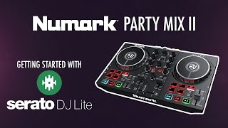 Numark Party Mix II  Getting Started with Serato DJ Lite [upl. by Noli]